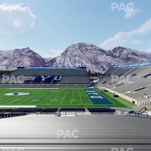 LaVell Edwards Stadium - Section 2 A Wc Seat View