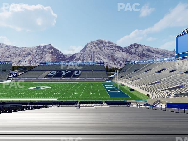 LaVell Edwards Stadium - Section 2 A Wc Seat View