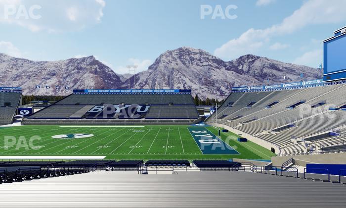 LaVell Edwards Stadium - Section 2 A Wc Seat View