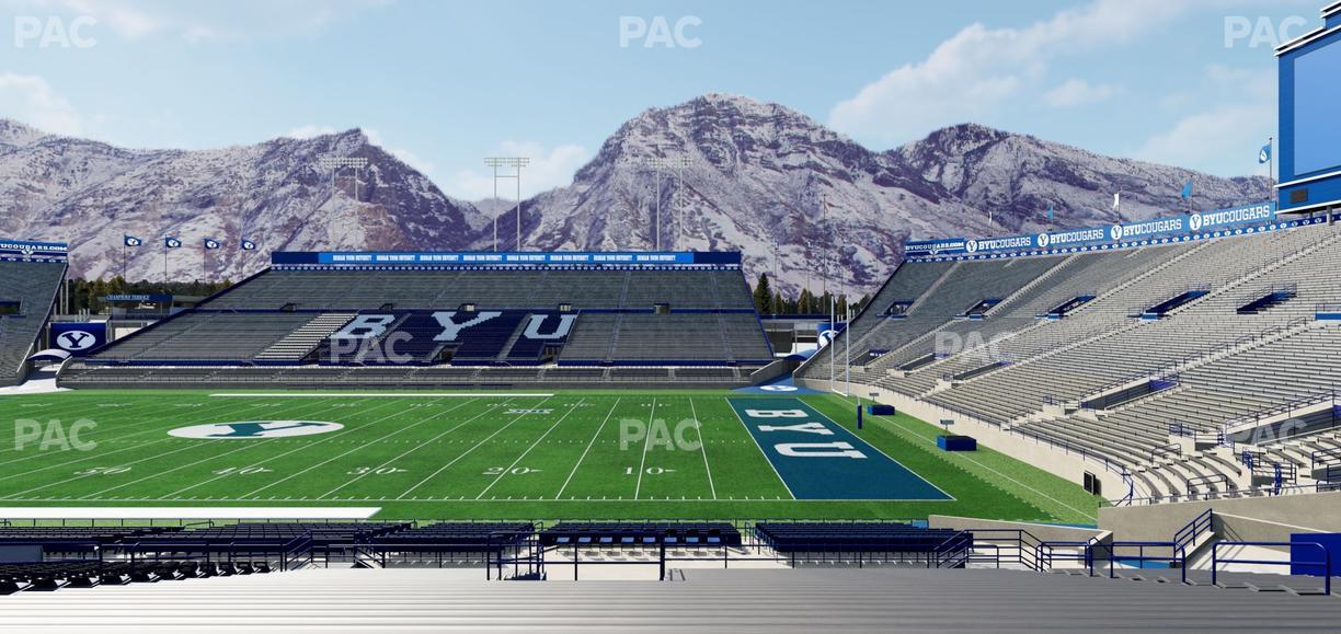 LaVell Edwards Stadium - Section 2 Seat View