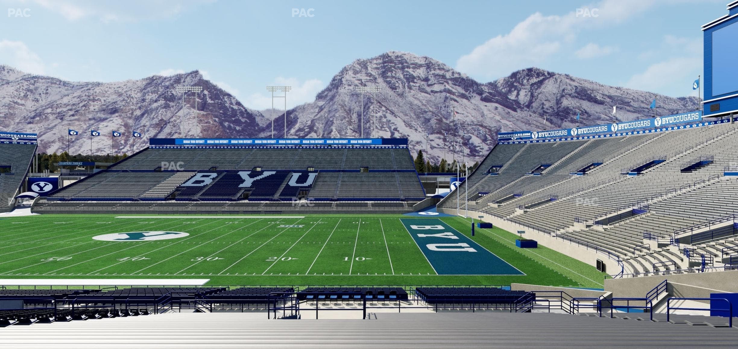 LaVell Edwards Stadium - Section 2 Seat View