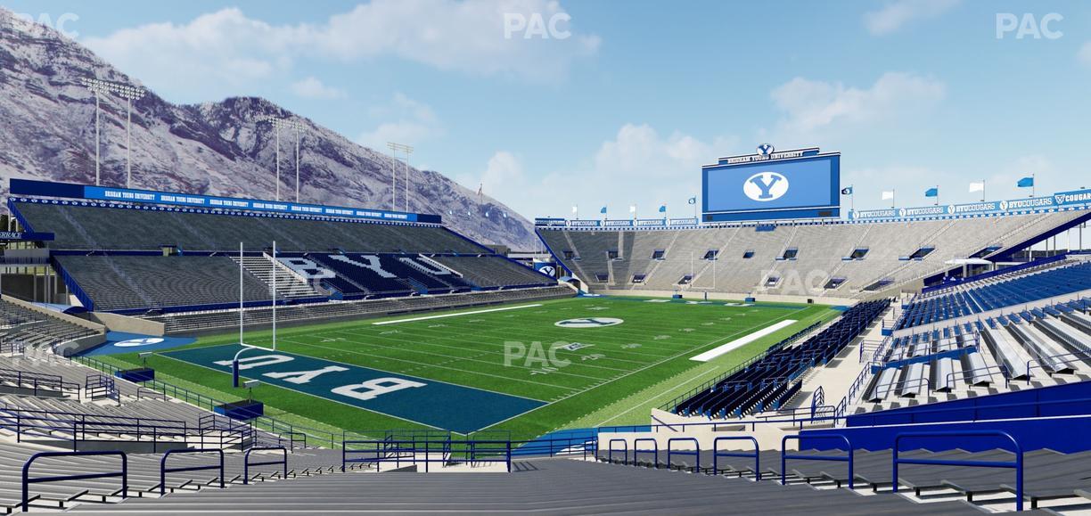 LaVell Edwards Stadium - Section 22 Seat View