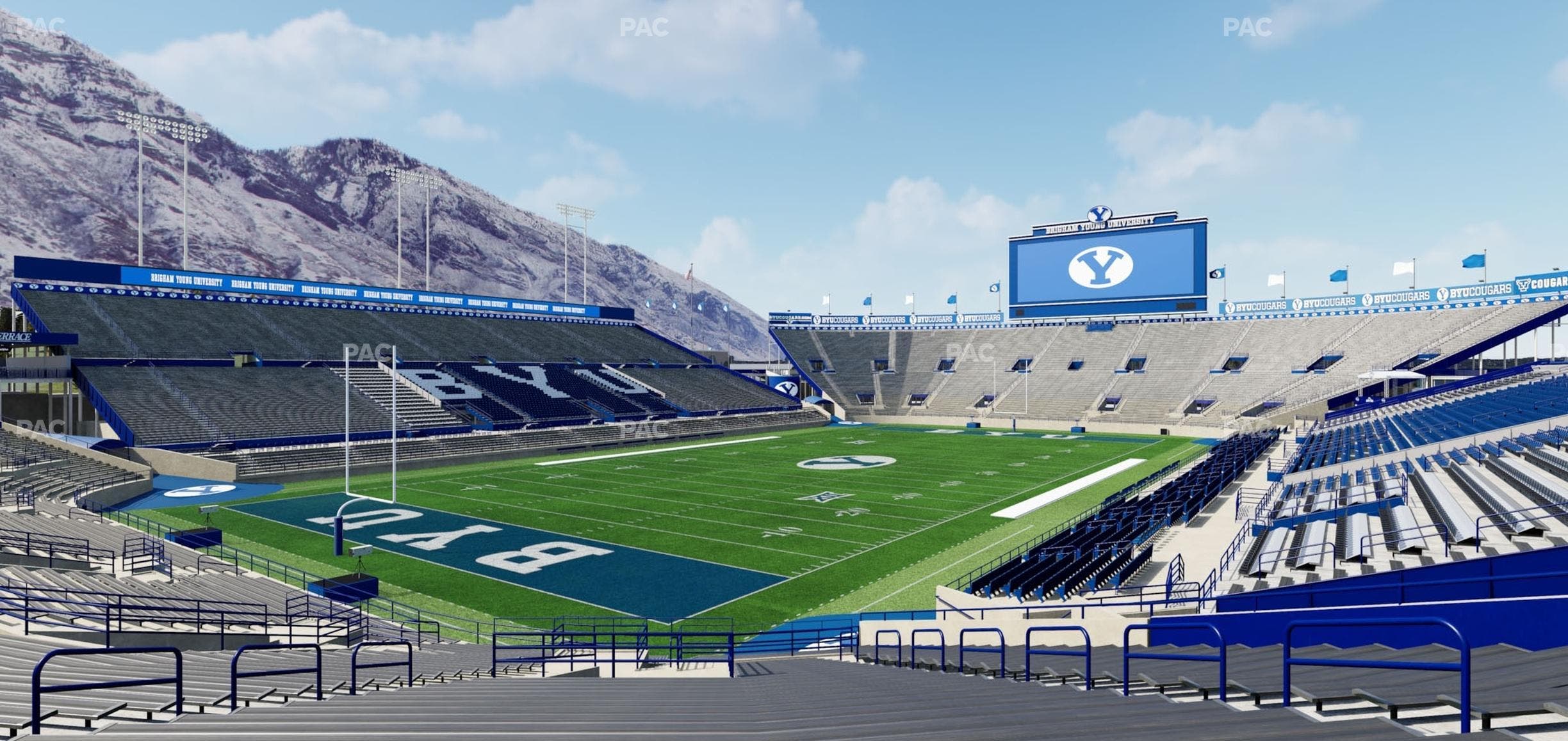 LaVell Edwards Stadium - Section 22 Seat View