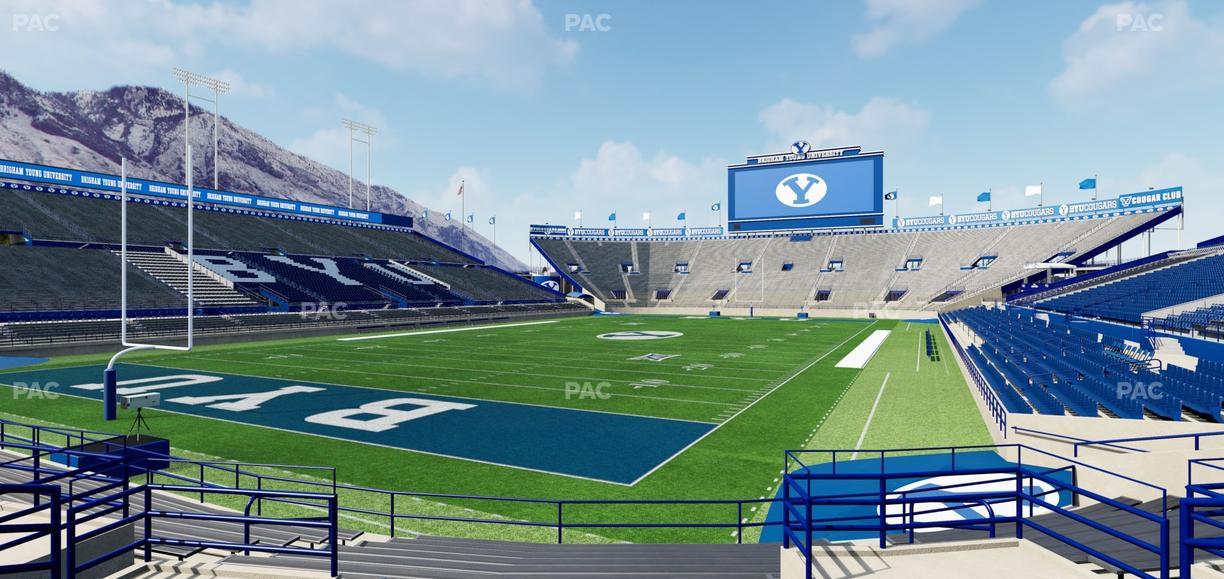 LaVell Edwards Stadium - Section 23 Seat View