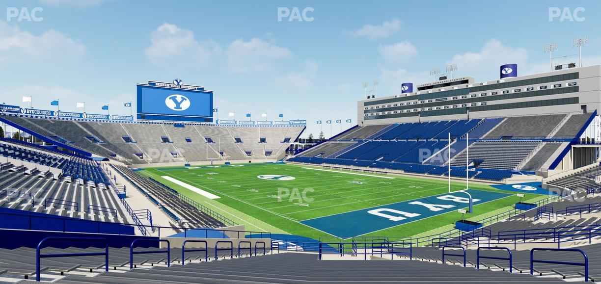 LaVell Edwards Stadium - Section 28 Seat View