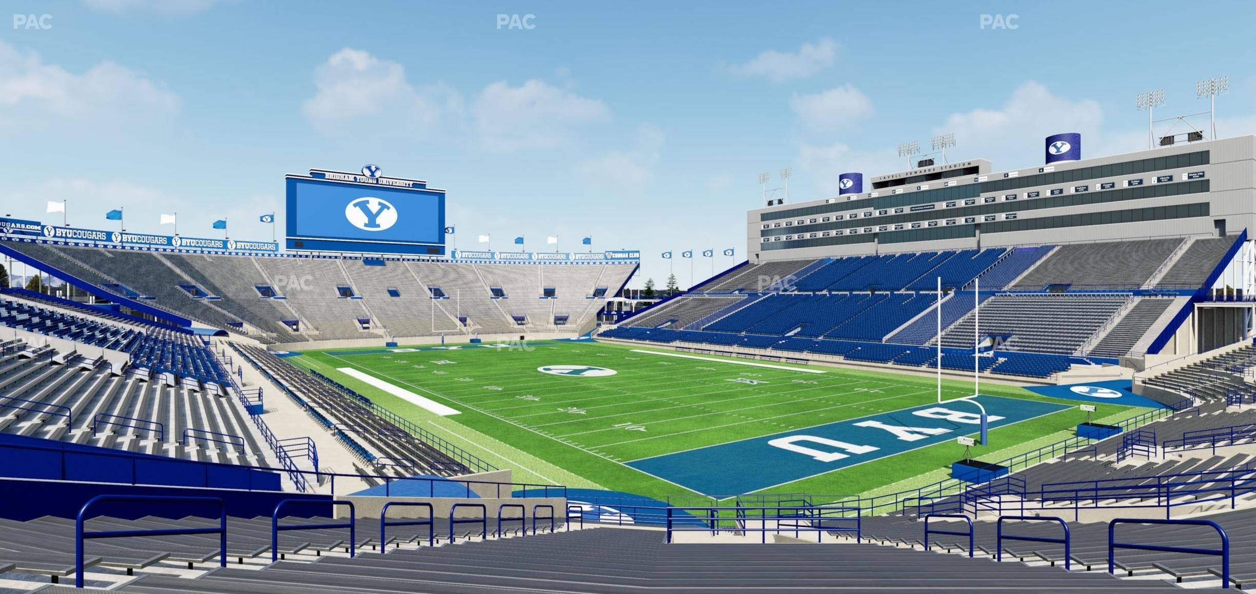 LaVell Edwards Stadium - Section 28 Seat View