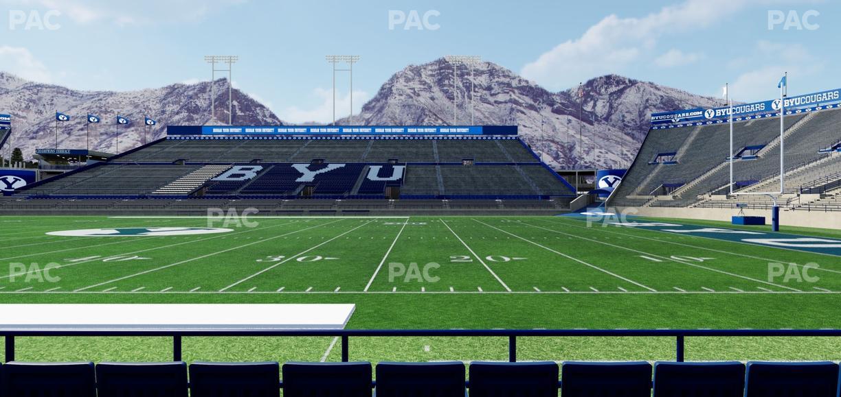 LaVell Edwards Stadium - Section 3 C Seat View