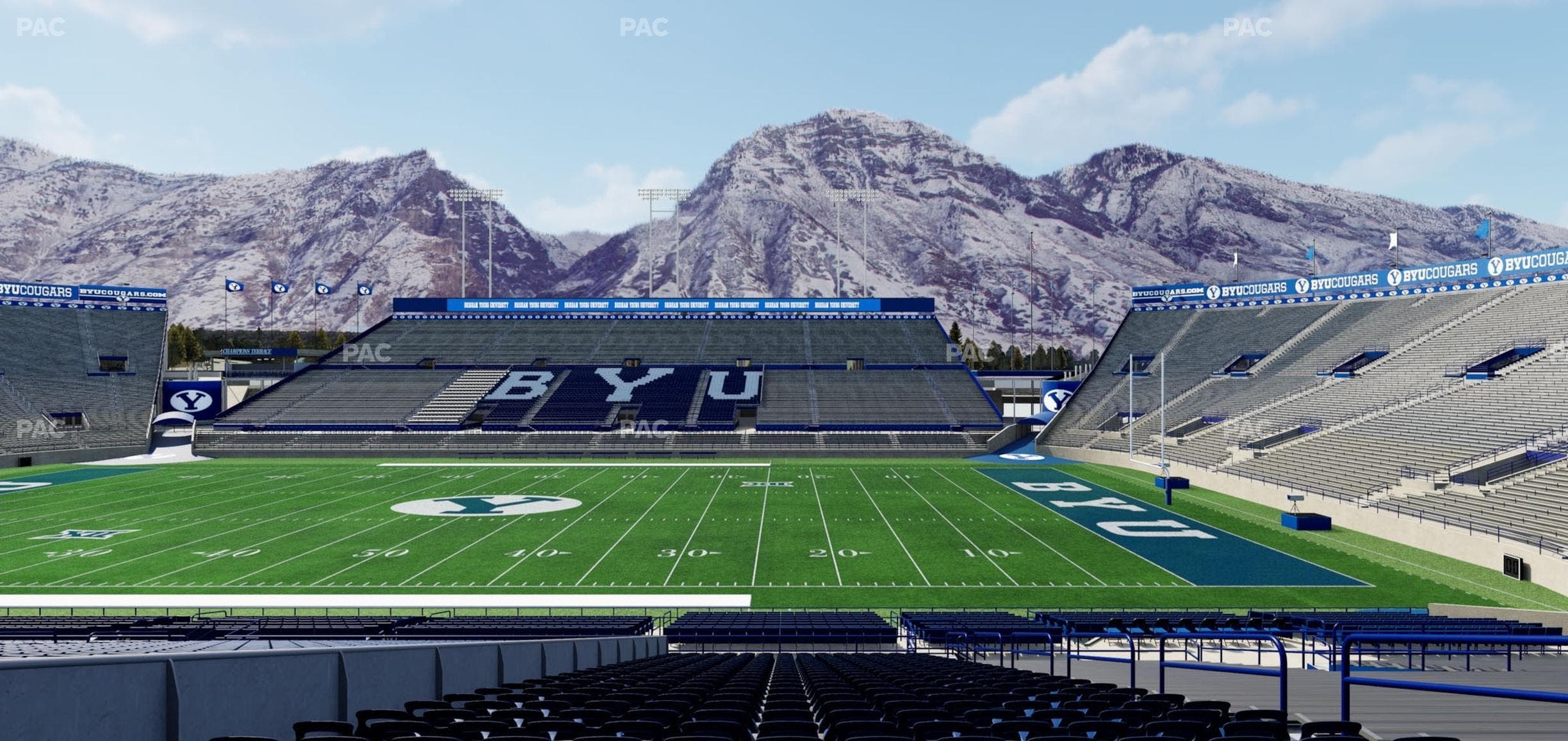 LaVell Edwards Stadium - Section 3 Seat View