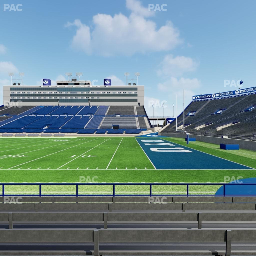 LaVell Edwards Stadium - Section 32 Wc Seat View