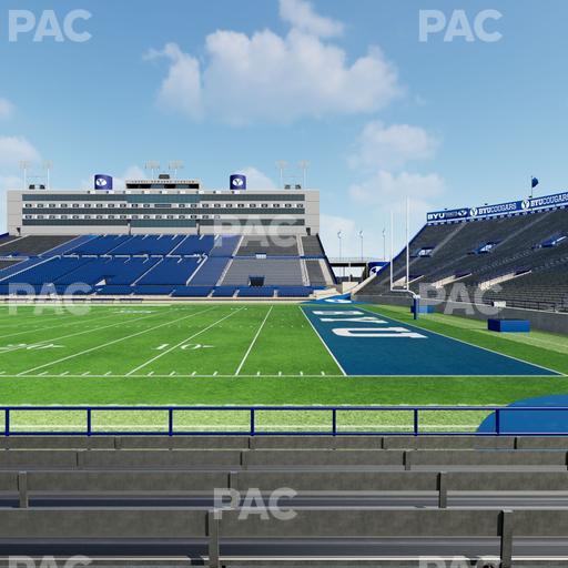 LaVell Edwards Stadium - Section 32 Wc Seat View