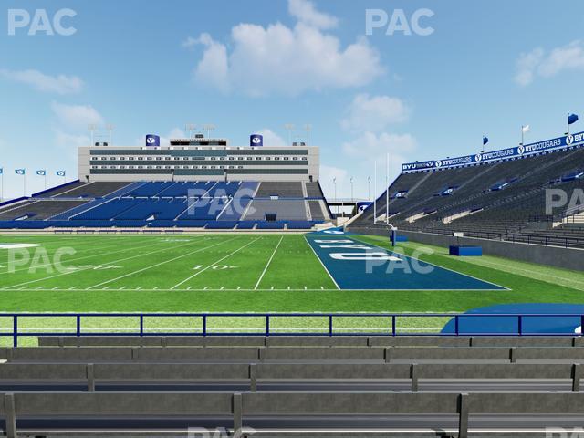 LaVell Edwards Stadium - Section 32 Wc Seat View