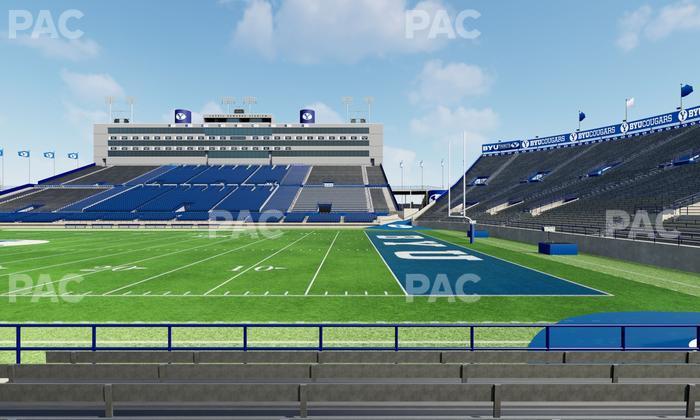 LaVell Edwards Stadium - Section 32 Wc Seat View