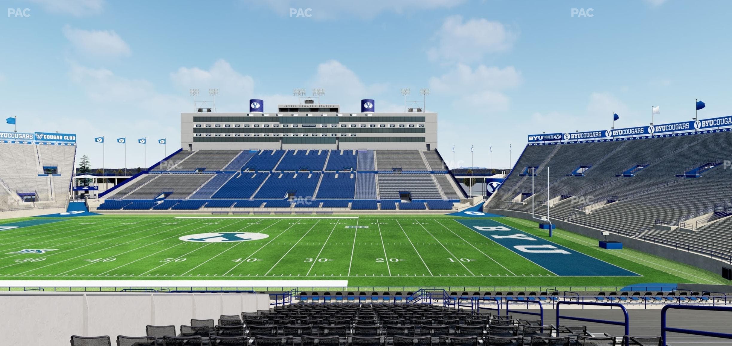 LaVell Edwards Stadium - Section 33 A Seat View