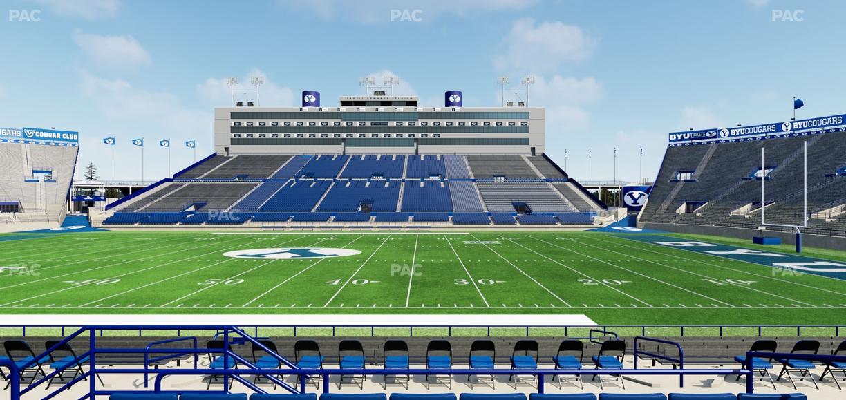 LaVell Edwards Stadium - Section 33 B Seat View