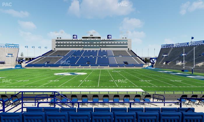 LaVell Edwards Stadium - Section 33 B Seat View