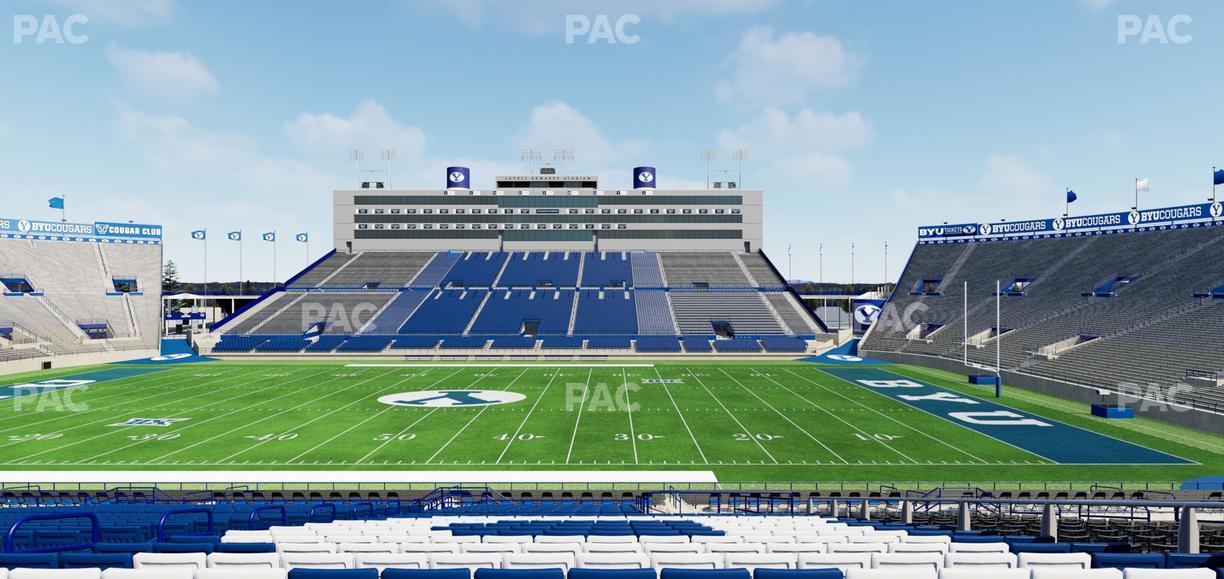 LaVell Edwards Stadium - Section 33 B Seat View