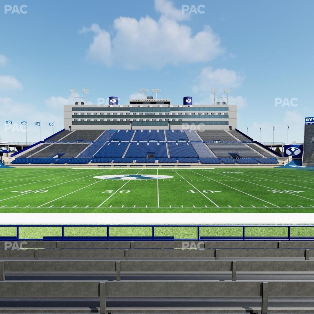 LaVell Edwards Stadium - Section 34 B Wc Seat View