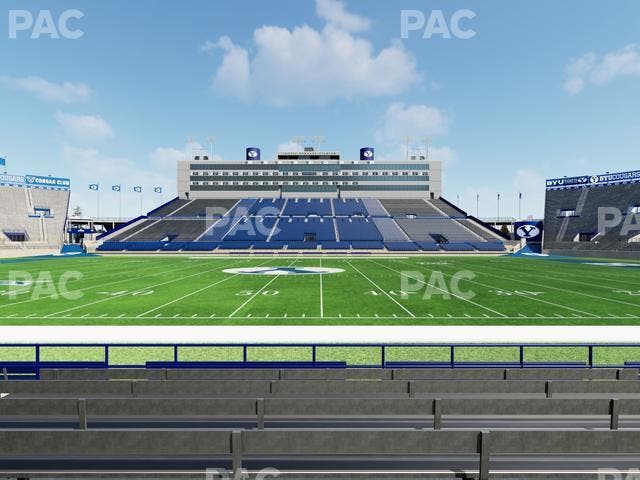 LaVell Edwards Stadium - Section 34 B Wc Seat View