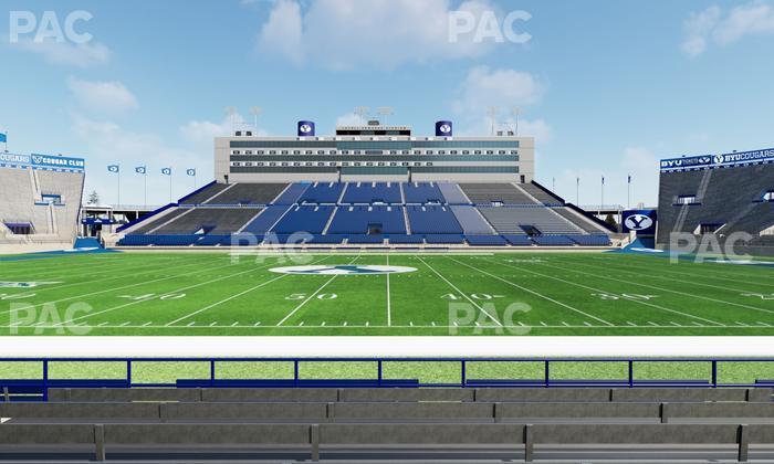 LaVell Edwards Stadium - Section 34 B Wc Seat View