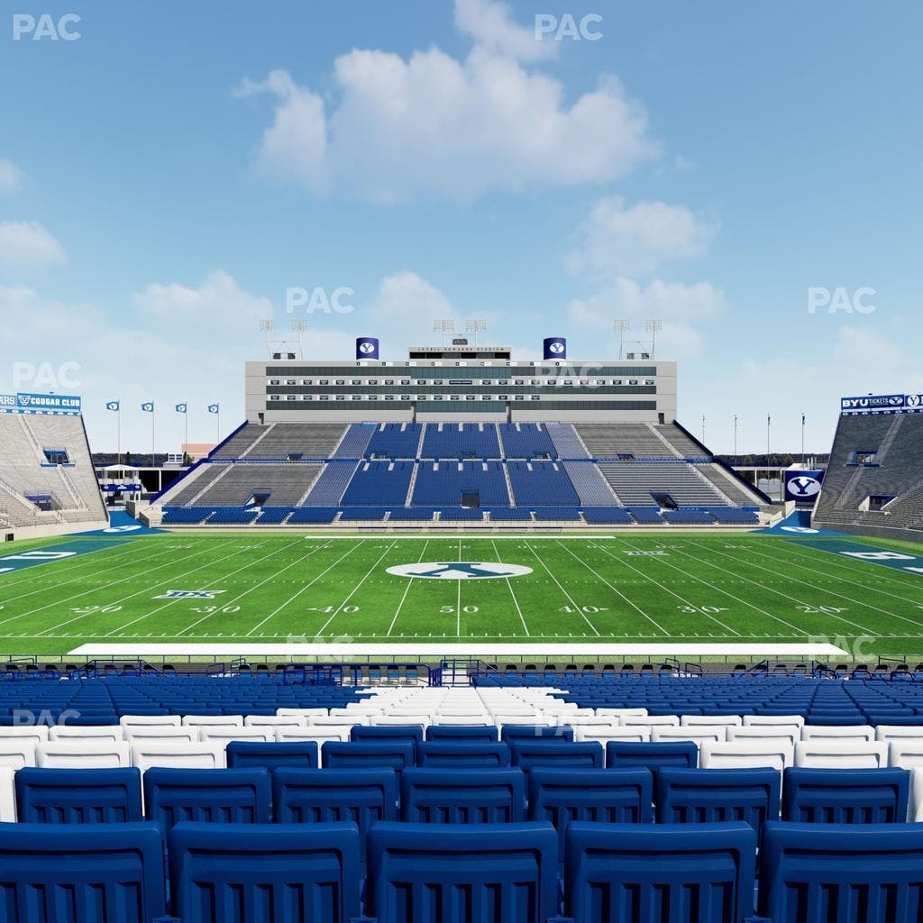 LaVell Edwards Stadium - Section 34 B Seat View