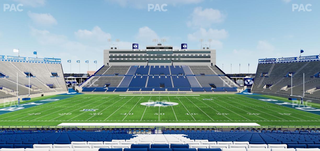 LaVell Edwards Stadium - Section 34 B Seat View