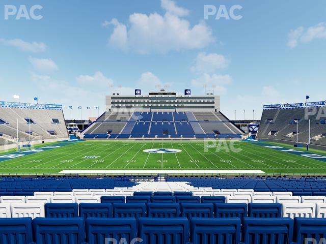 LaVell Edwards Stadium - Section 34 B Seat View