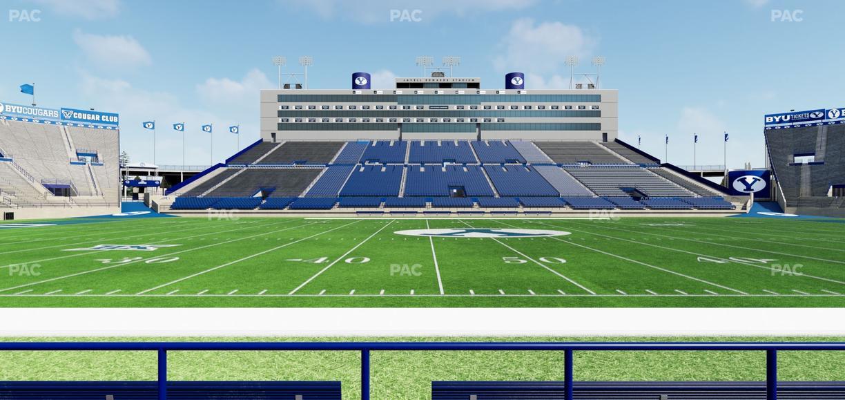 LaVell Edwards Stadium - Section 34 B Seat View