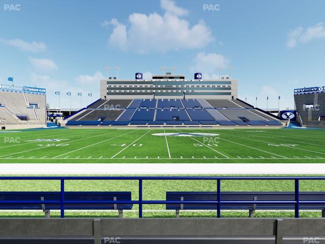 LaVell Edwards Stadium - Section 34 B Seat View