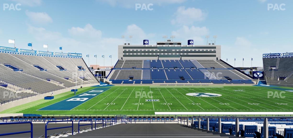 LaVell Edwards Stadium - Section 35 B Seat View