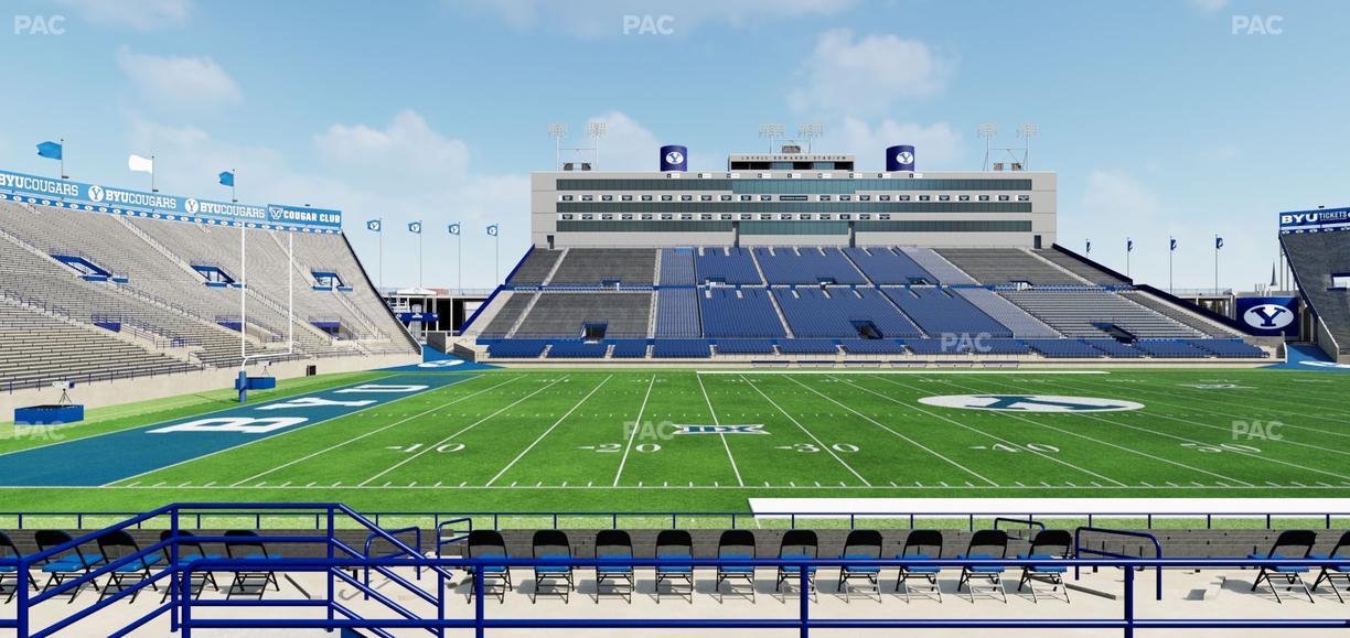 LaVell Edwards Stadium - Section 35 B Seat View