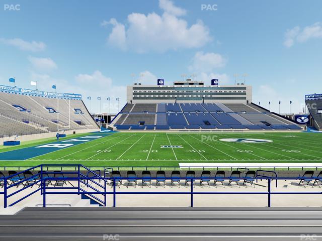 LaVell Edwards Stadium - Section 35 B Seat View