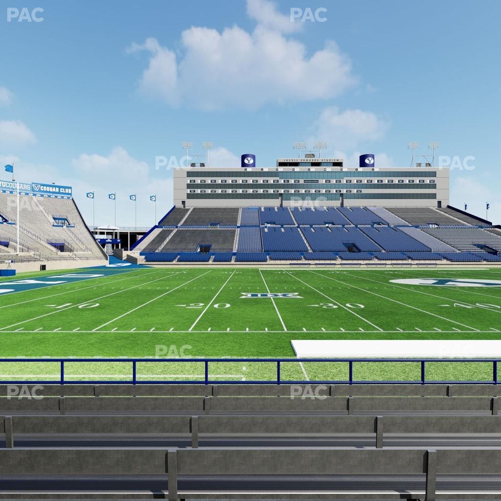 LaVell Edwards Stadium - Section 35 Wc Seat View