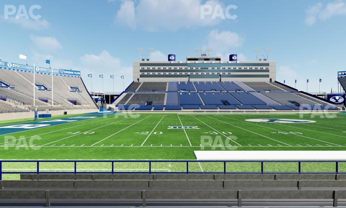 LaVell Edwards Stadium - Section 35 Wc Seat View