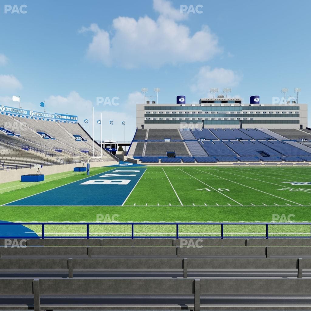 LaVell Edwards Stadium - Section 36 Wc Seat View