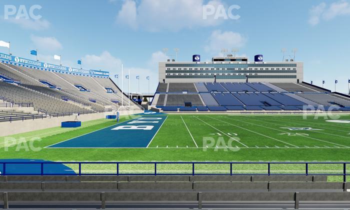 LaVell Edwards Stadium - Section 36 Wc Seat View