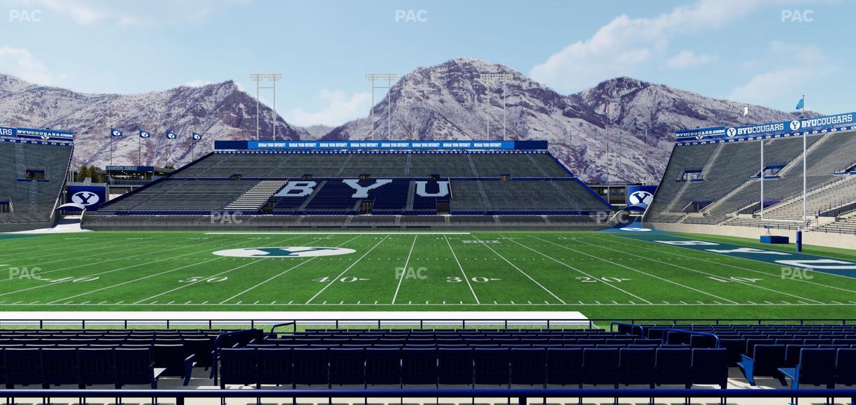 LaVell Edwards Stadium - Section 4 Seat View