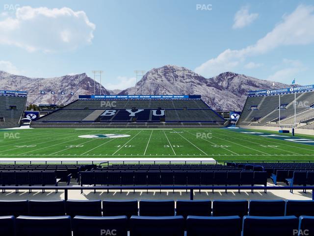 LaVell Edwards Stadium - Section 4 Seat View