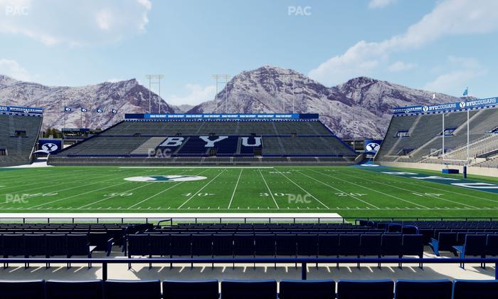 LaVell Edwards Stadium - Section 4 Seat View