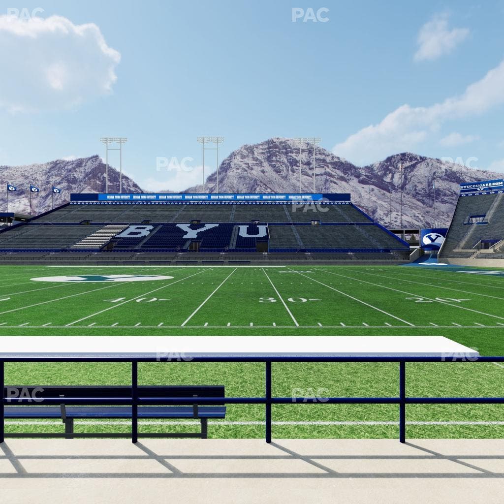 LaVell Edwards Stadium - Section 4 Seat View