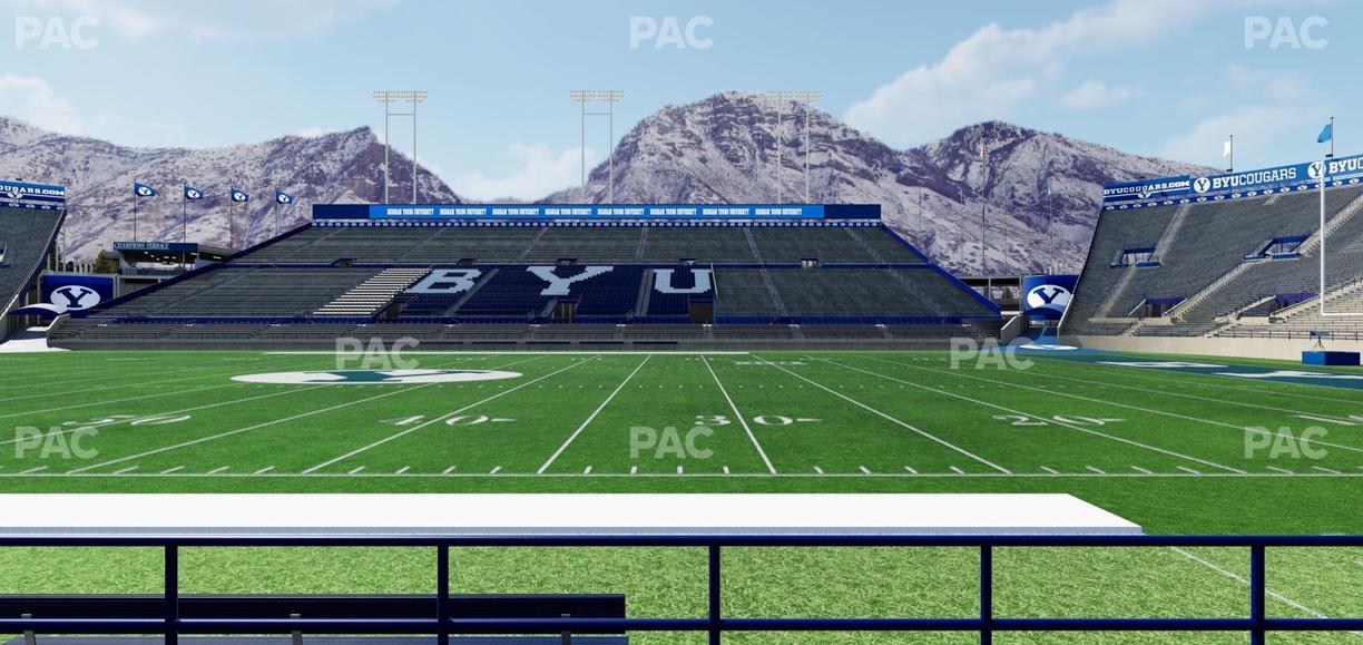 LaVell Edwards Stadium - Section 4 Seat View