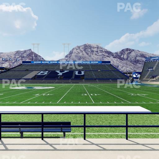 LaVell Edwards Stadium - Section 4 Seat View