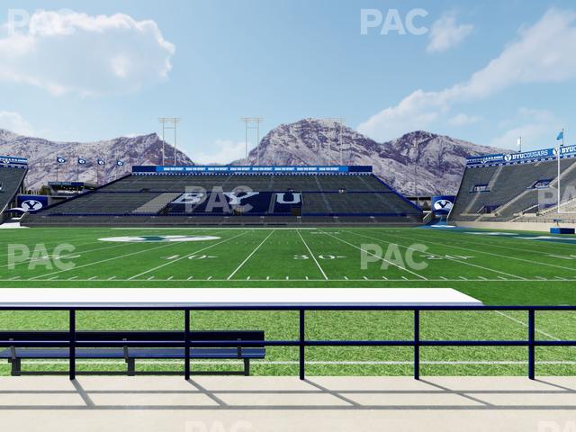 LaVell Edwards Stadium - Section 4 Seat View