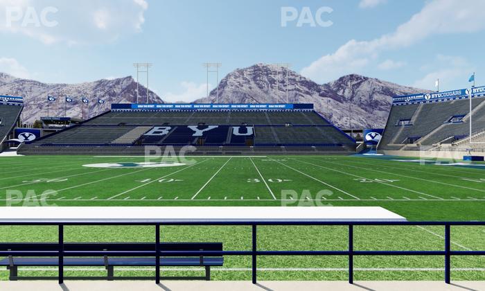 LaVell Edwards Stadium - Section 4 Seat View