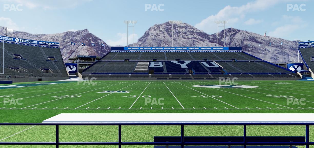 LaVell Edwards Stadium - Section 6 Seat View