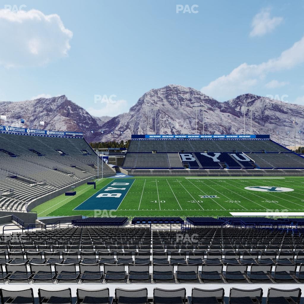 LaVell Edwards Stadium - Section 8 A Wc Seat View
