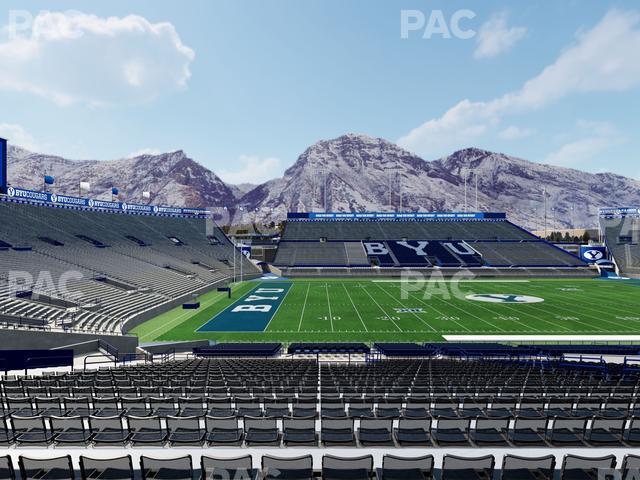 LaVell Edwards Stadium - Section 8 A Wc Seat View