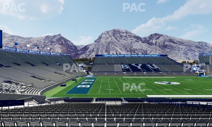 LaVell Edwards Stadium - Section 8 A Wc Seat View