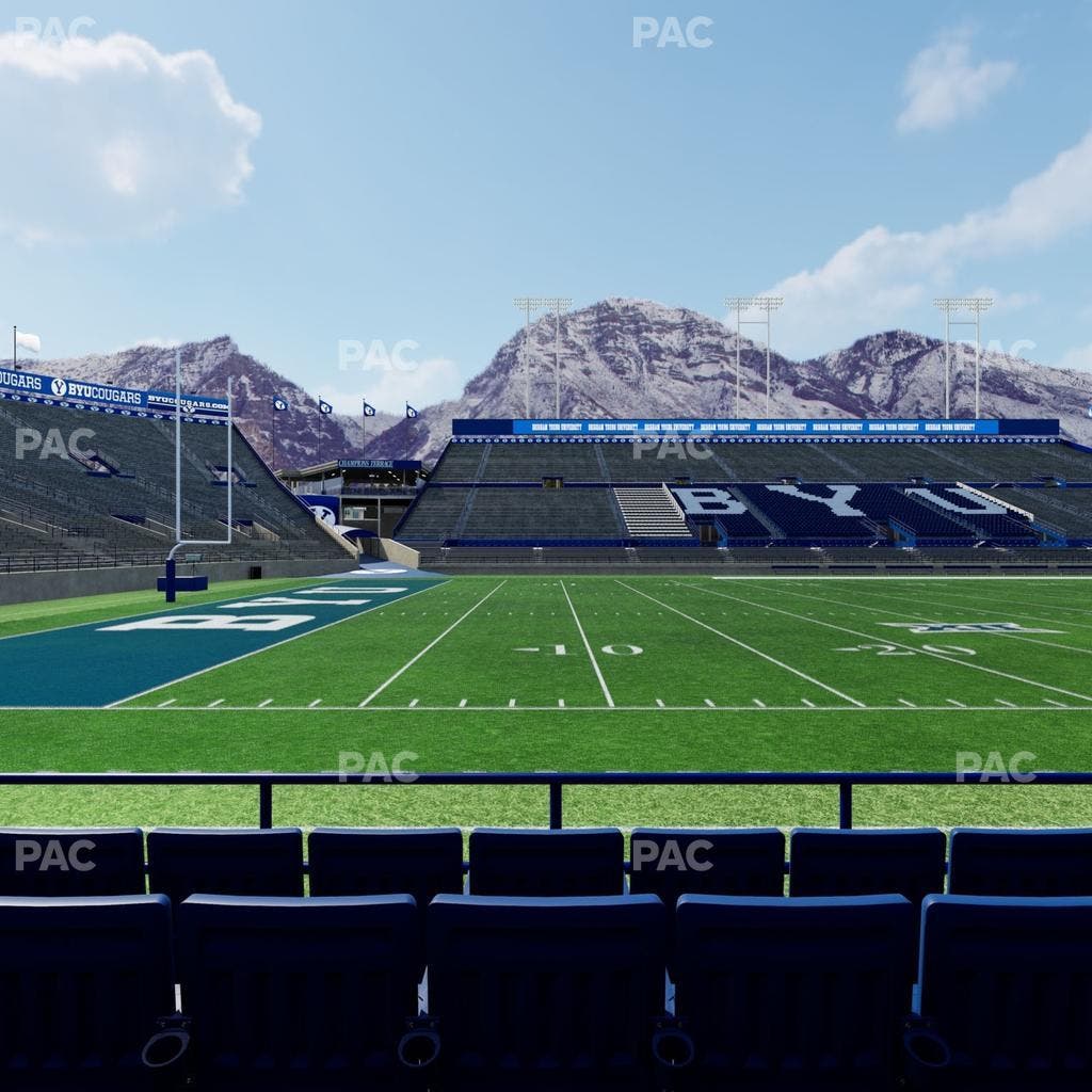 LaVell Edwards Stadium - Section 8 C Seat View