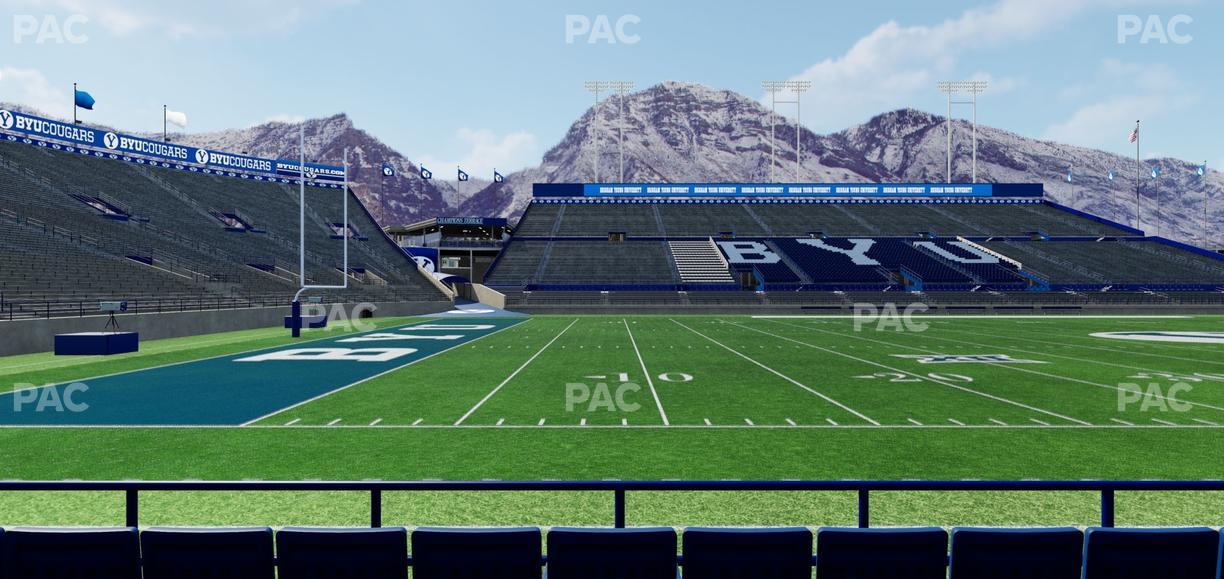 LaVell Edwards Stadium - Section 8 C Seat View
