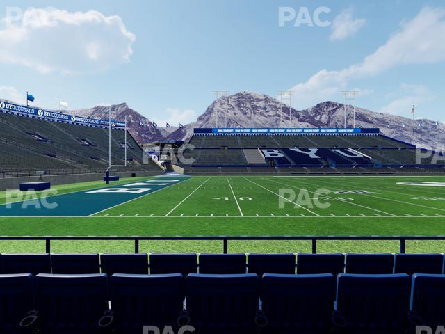 LaVell Edwards Stadium - Section 8 C Seat View